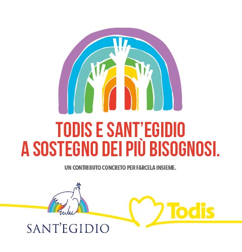 Todis e Sant’Egidio, a sostegno dei più bisognosi
