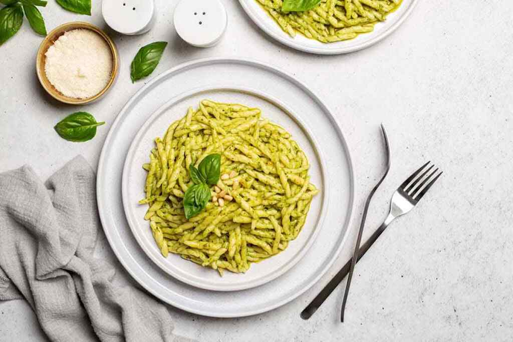 pasta con il pesto