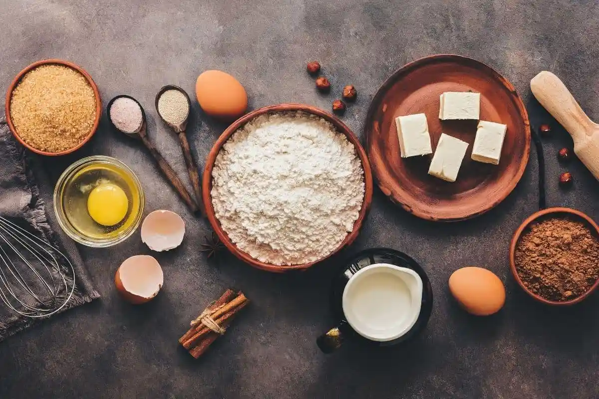 ingredienti muffin al cioccolato