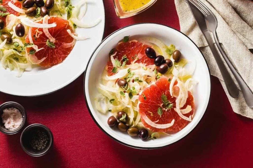 Insalata finocchi e arance