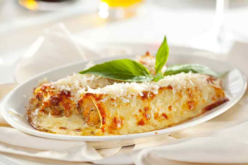 Primi piatti di stagione in autunno: cannelloni
