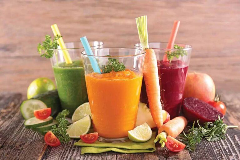 frullati con verdure e frutta