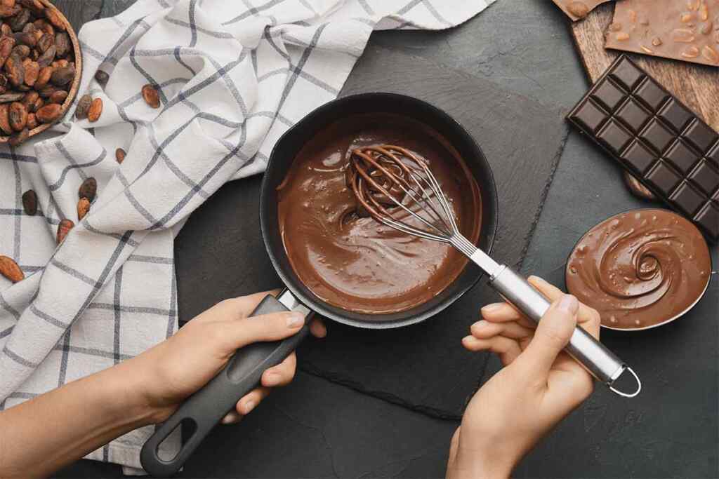 come si scioglie il cioccolato