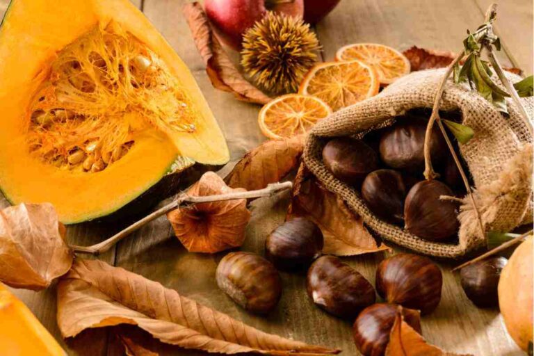 castagne e zucca