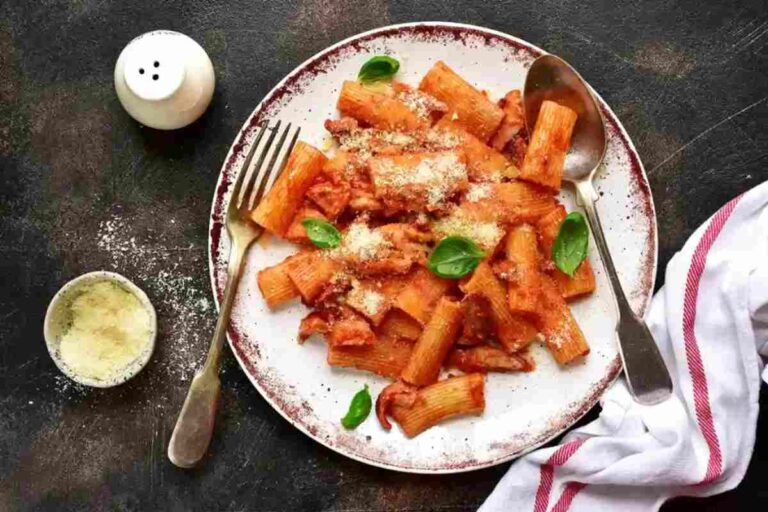 rigatoni con pajata
