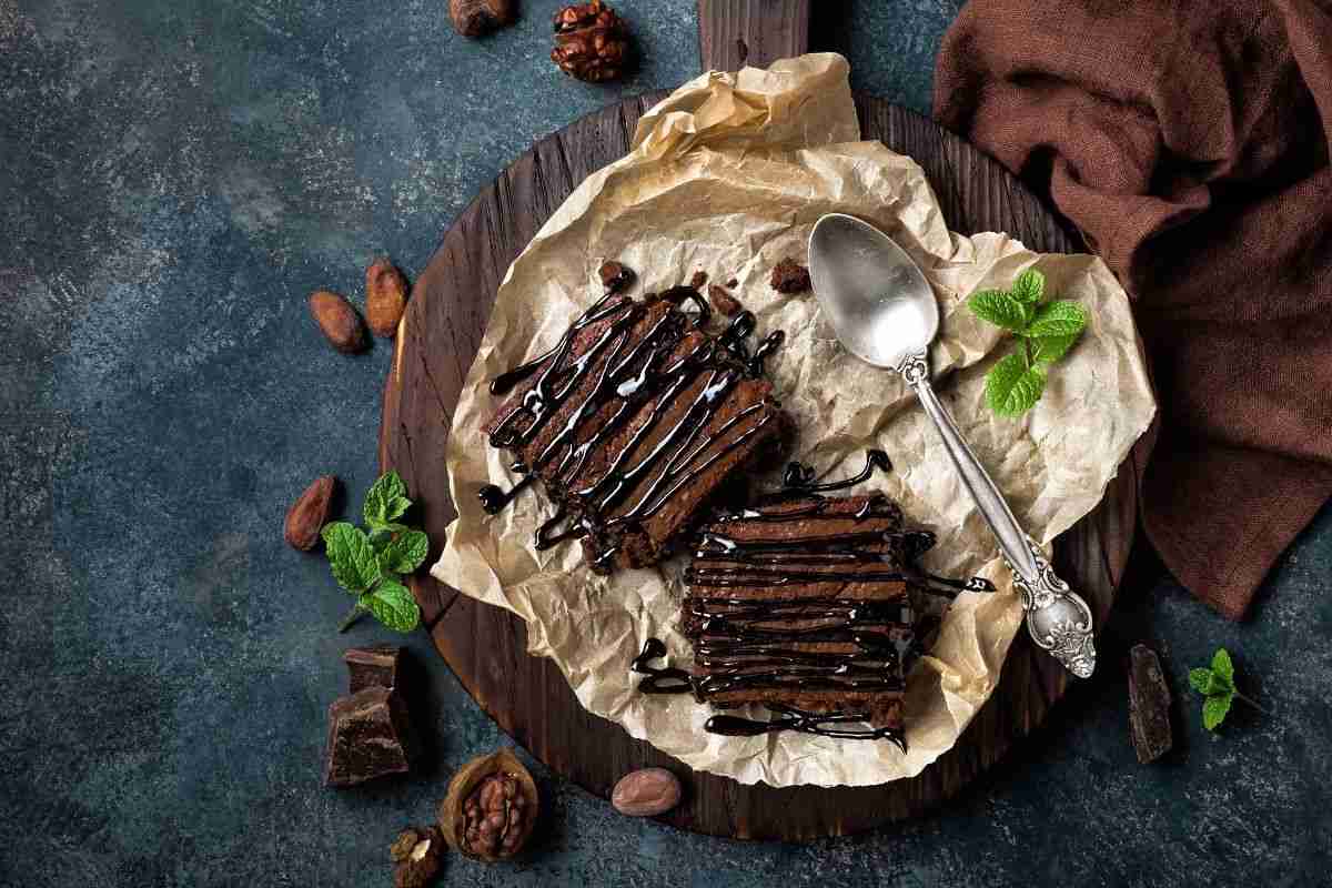 brownies al cioccolato