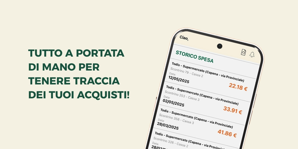 storico spesa app todis