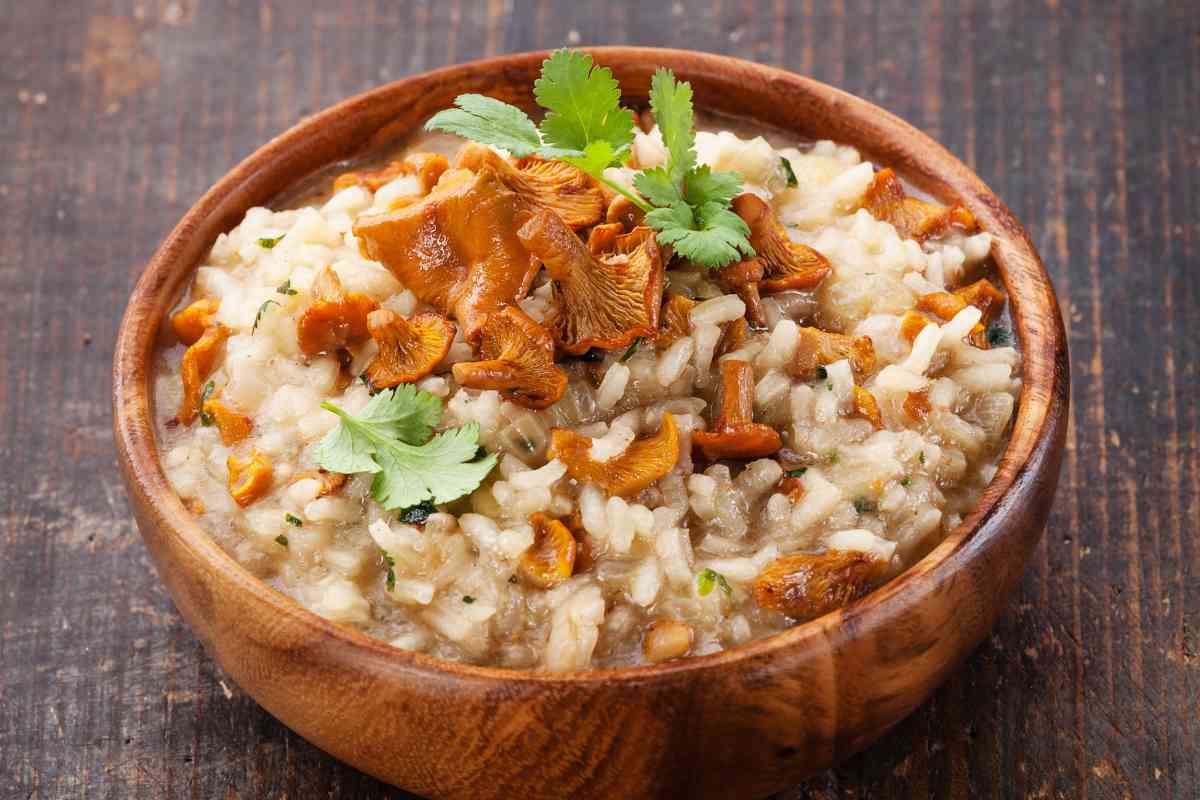 risotto ai finferli