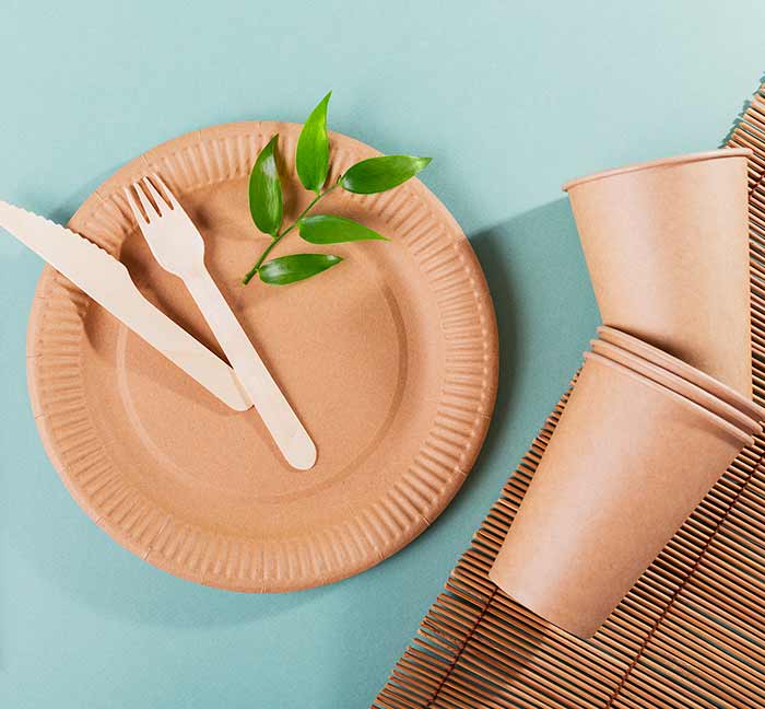 Stoviglie compostabili