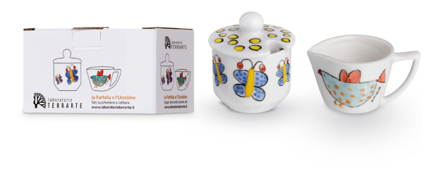 Zuccheriera e lattiera