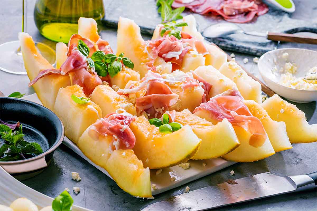 come abbinare il melone in cucina